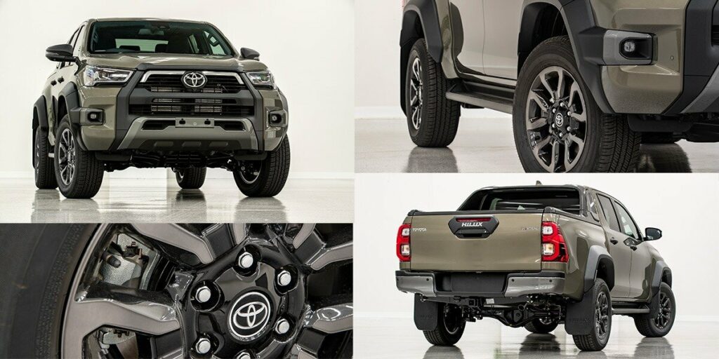 Toyota Hilux Rouge wheels and brakes