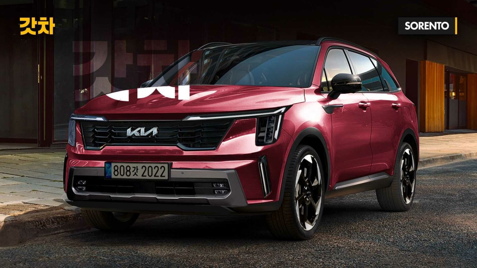 2024 Kia Sorento Facelift A Bold New Look Inside and Out