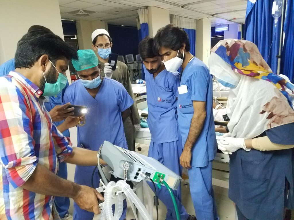 Ventilators delivered to Sindh will help fight Covid-19