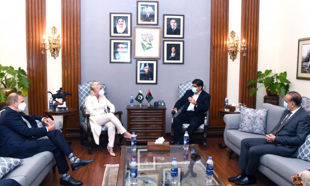 U.S. Charg? d?affaires a.i. Angela Aggeler Visits Karachi to Promote Economic Ties