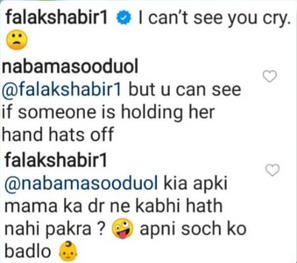 Falak Shabir Gives Savage Reply To Netizen Who Trolled Sarah Khan