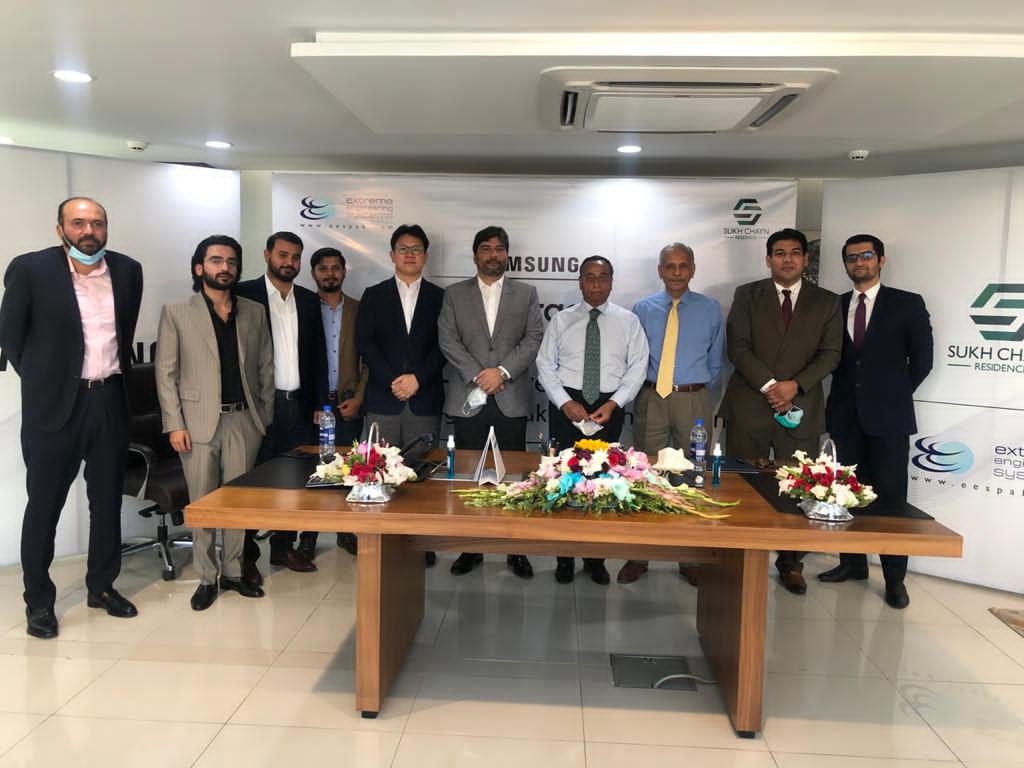Samsung partners with SukhChayn Residences to provide complete air solution for their biggest apartment building in Islamabad
