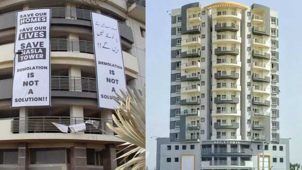 Nasla Tower Demolition: Six companies are ready to demolish the building