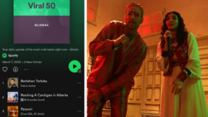 Ali Sethi Duo Shae Gill Trending Third on Spotify