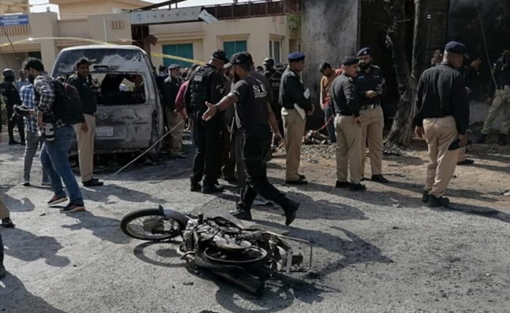 Four killed in a KU blast, BLA takes the responsibility