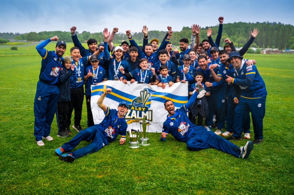 Alby Zalmi wins European cricket series title