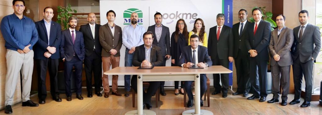 MCB Bank allies with Bookme.pk to enhance acceptance of e-booking services across Pakistan