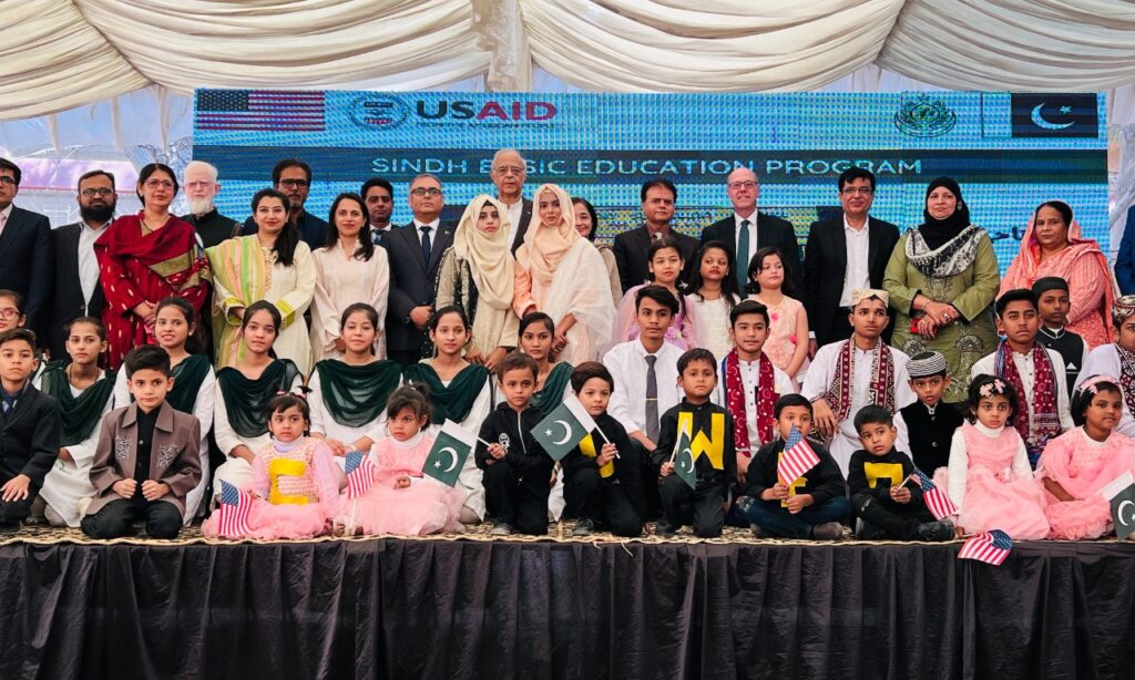 United States and Sindh Government Inaugurate a New Secondary School in Karachi