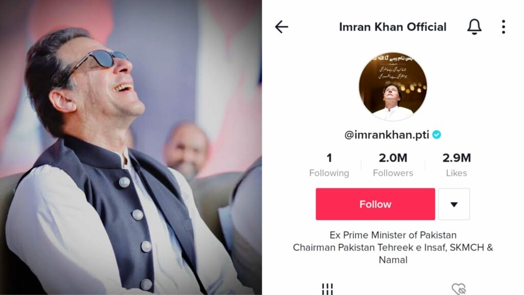 Imran Khan’s TikTok Account Crosses 2 Million Followers Within 24 Hours of Joining the App