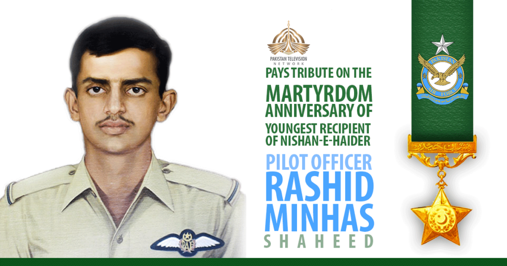 Rashid Minhas: Pakistan Remembers Its Youngest Martyr and Pilot Officer