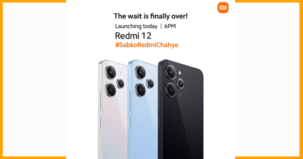 Xiaomi Redmi 12 Set to Launch Today at 6 PM