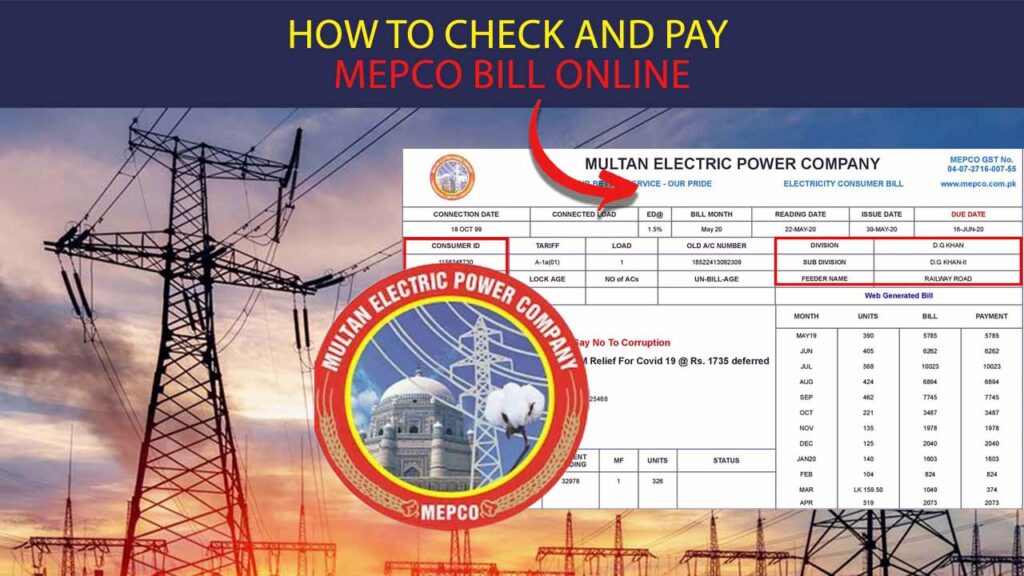 How to Check Your Electricity Bill Online in Multan