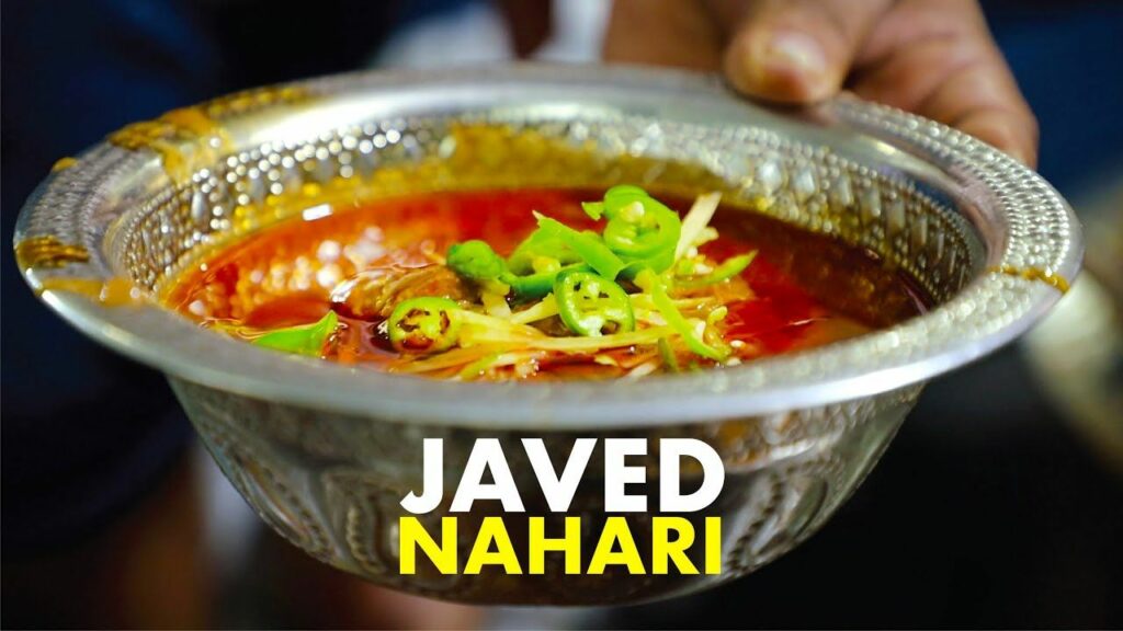 Javed Nihari Karachi Menu with Price per Plate