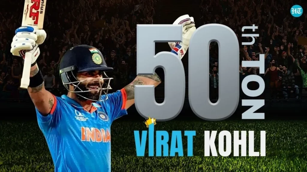 Virat Kohli Shatters Sachin Tendulkar’s Record with Historic 50th ODI Century