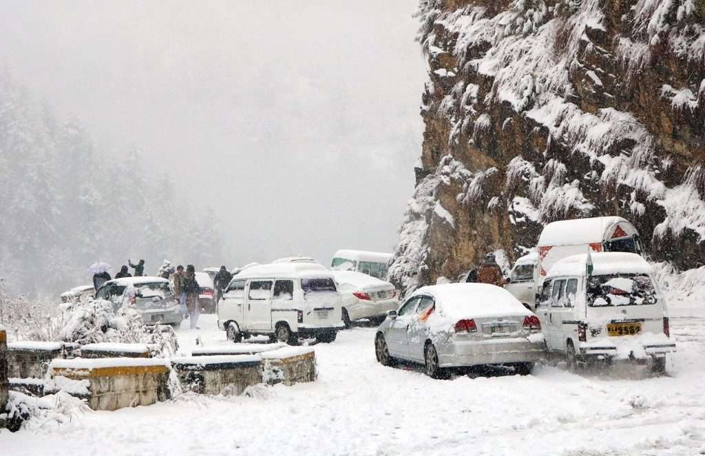 Murree Traffic Plan Announced Ahead of Snowfall 2024