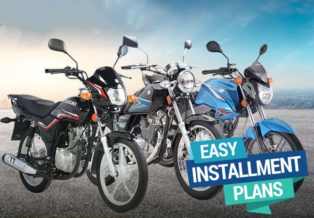 Suzuki Bikes on Easy Installments with Meezan Bank