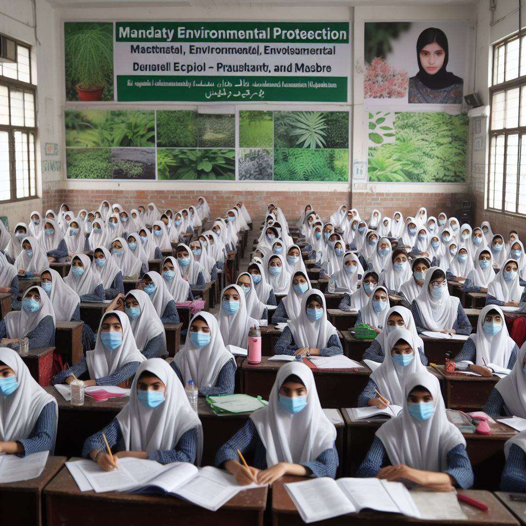 Mandatory Environmental Protection Class Introduced in Lahore Schools