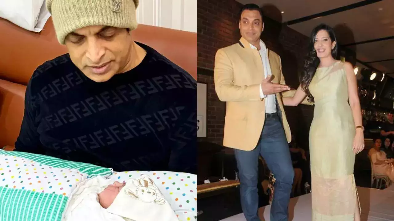 Shoaib Akhtar Welcomes Baby Girl! Rawalpindi Express Announces Third Child’s Arrival 