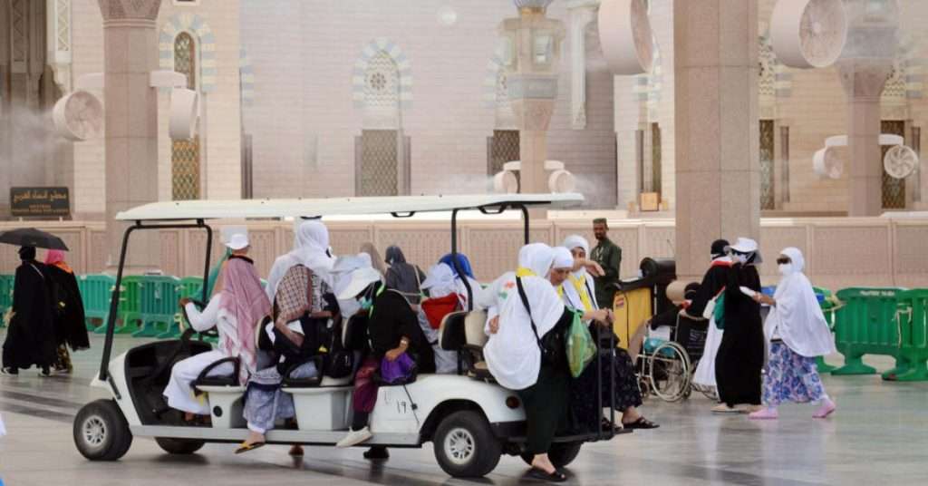 Masjid al-Haram Unveils New Golf Cart Service for Elderly and Disabled People Tawaf