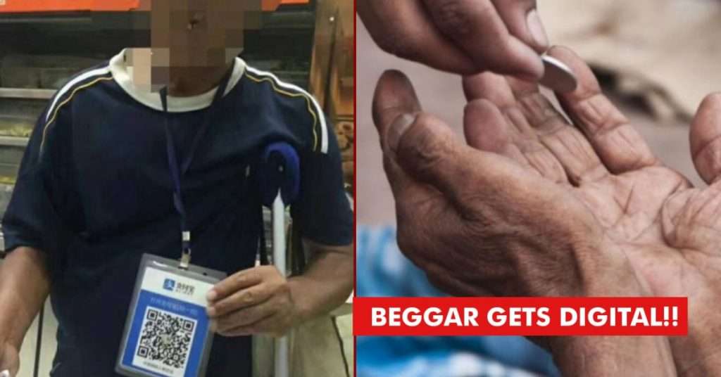 Beggar Goes Viral for Accepting Donations via QR Code in India