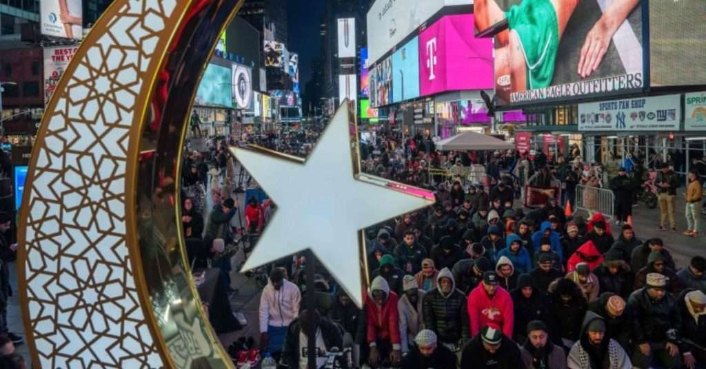 Taraweeh in Times Square 2024: A Unique Start to Ramadan in USA