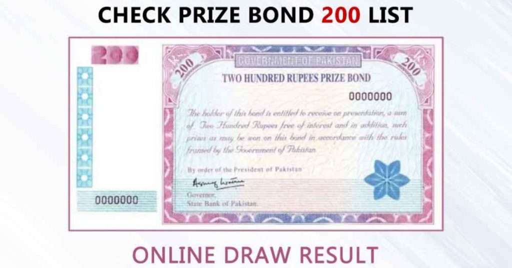 Prize Bond 200 Draw #97 Announced in Muzaffarabad: Check Here!