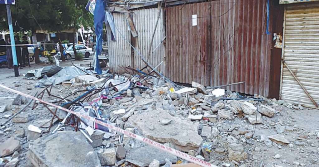 North Nazimabad Jan Plaza Building Collapse in Karachi Claims 1 Life