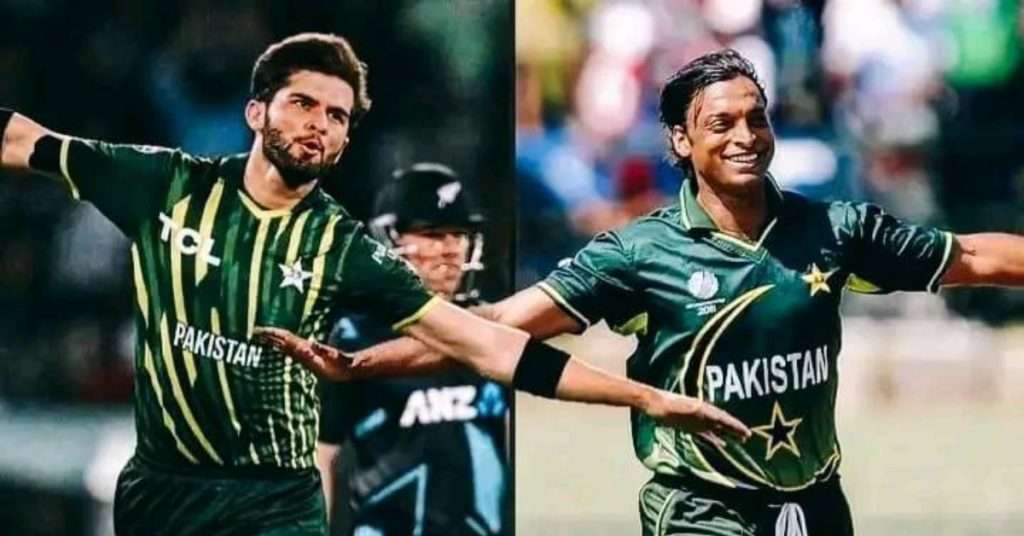 Shaheen Afridi Mimics Shoaib Akhtar’s Iconic Wicket-Taking Style in Heartfelt Tribute