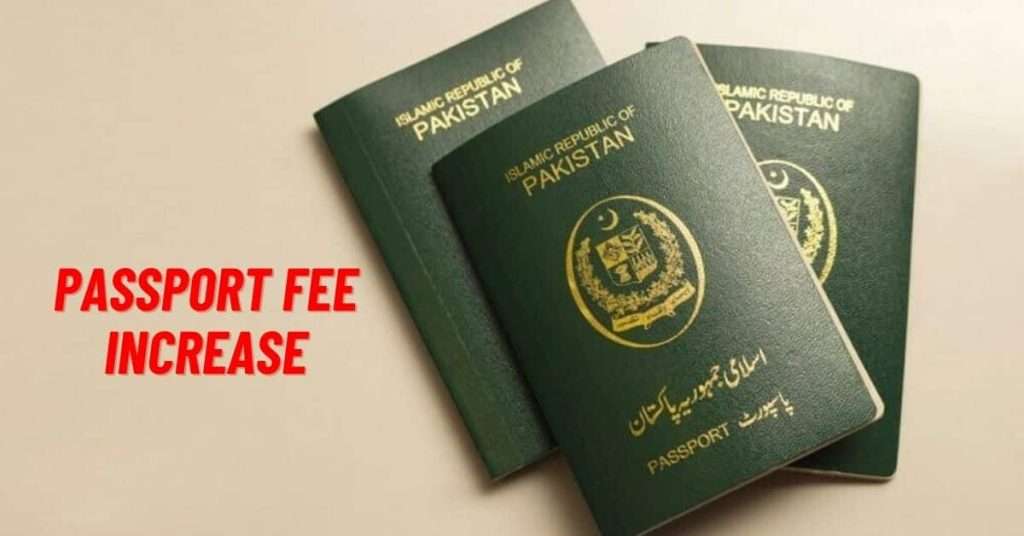 Passport Fee Increase in Pakistan: New Fees is Rs 32000