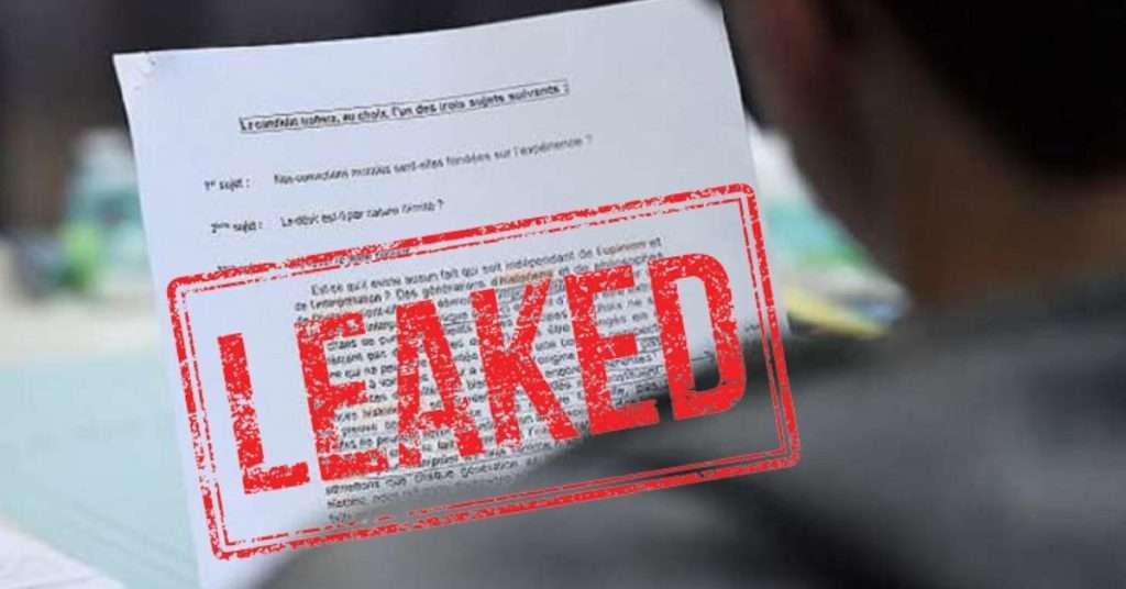 10th Class Chemistry Exam Paper Leaks on Social Media in Karachi, Moments Before Exam