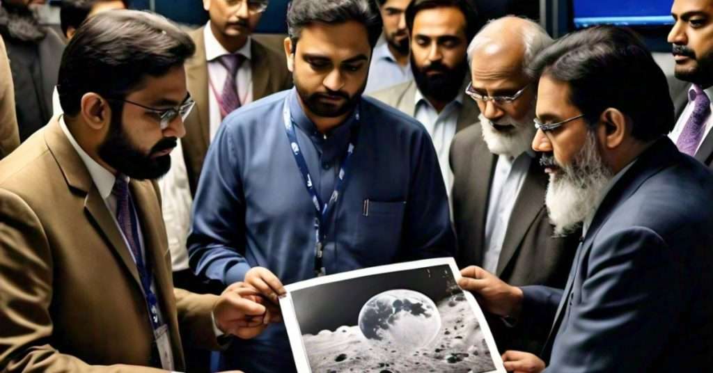 iCube Qamar Pakistan Captures First Moon Image