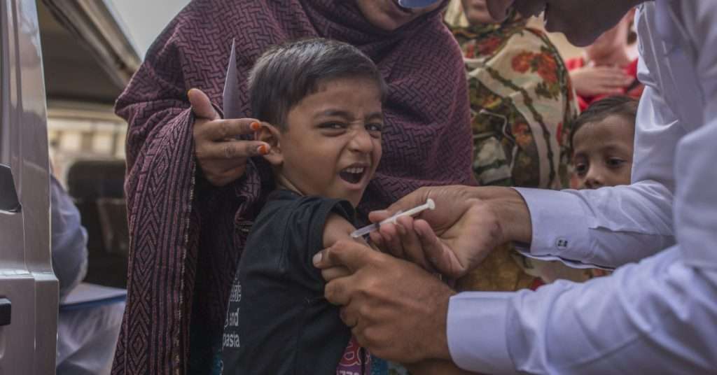 13-Day Typhoid Vaccine Drive for School Children Launched in Karachi and Hyderabad