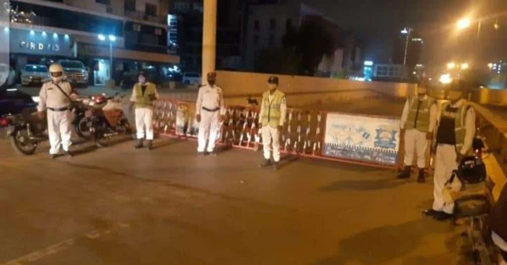 Punjab Chowrangi Underpass Partially Reopens for Traffic After Water Line Burst