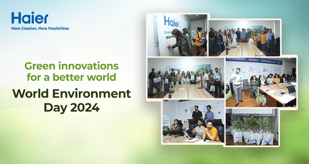 Haier Celebrates World Environment Day with a Commitment to Sustainability