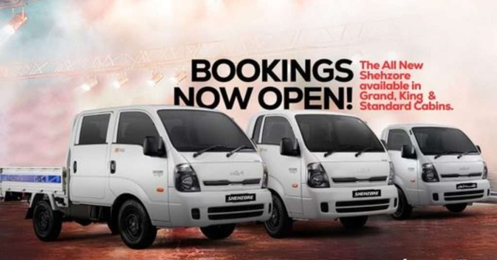 Kia Shehzore Price in Pakistan: Locally Assembled with Specs & Booking Details
