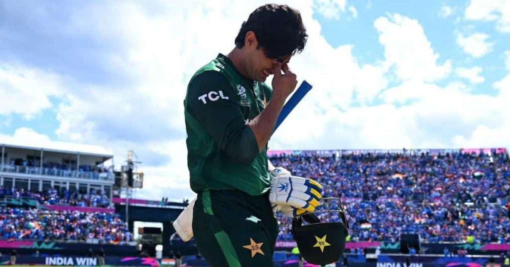 ICC T20 World Cup 2024: Images of Naseem Shah Crying Goes Viral After Pakistan Lost Against India