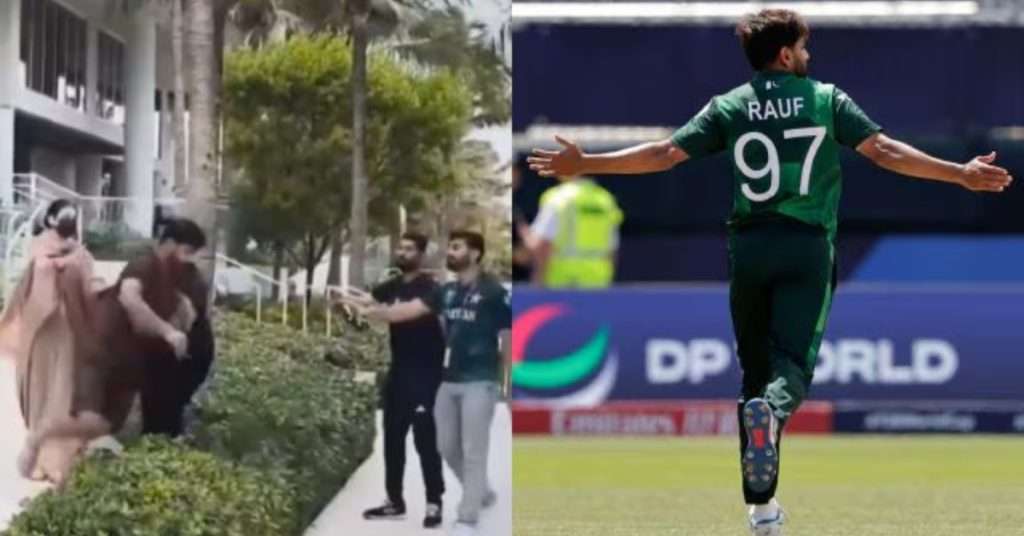 Haris Rauf Fight With Fan in USA in a Heated Argument: Watch Video!