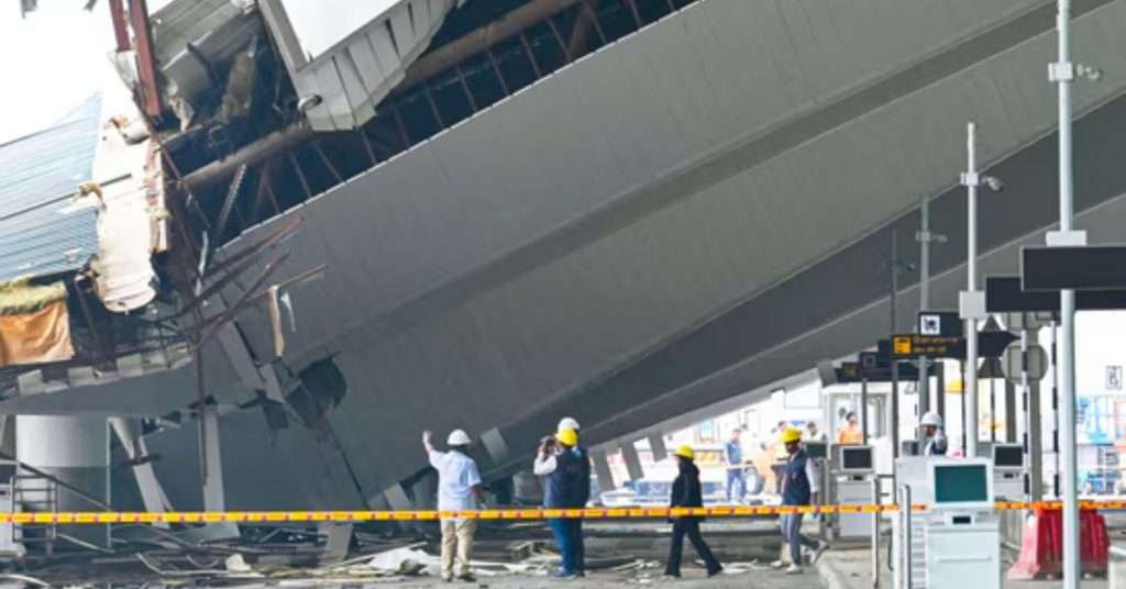 Delhi Airport Roof Collapse Due to Heavy Rains: 1 Dead, Several Injured