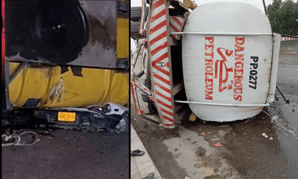 Baloch Pull Block Today: Traffic Disruption on Baloch Pull, Shahra-e-Faisal Due to Major Accident