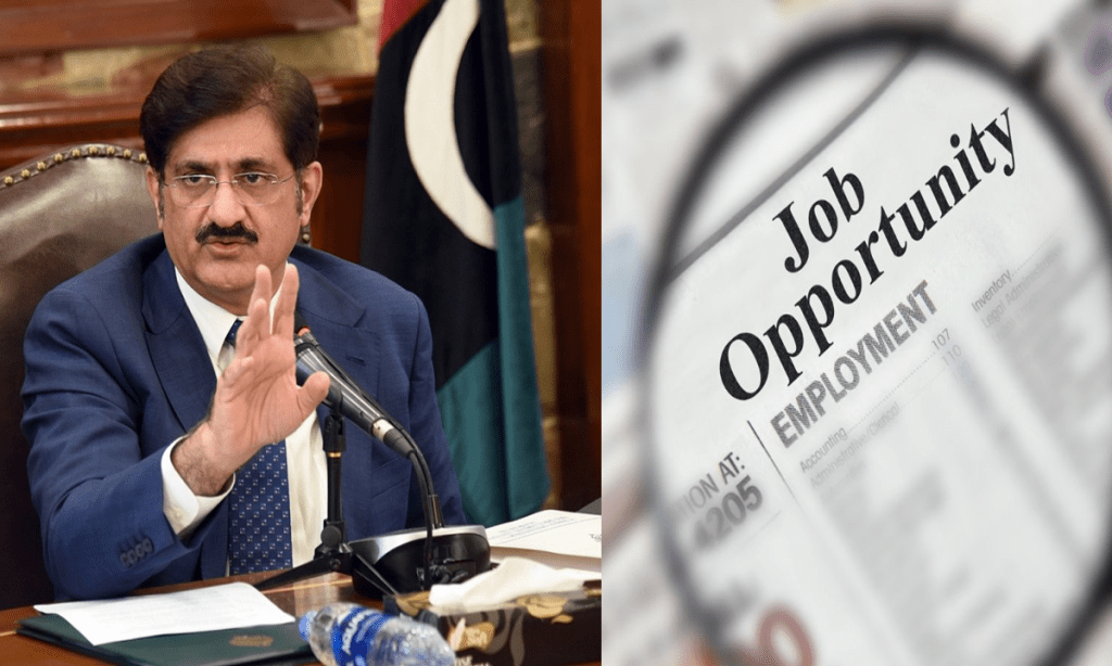 Murad Ali Shah Announces Thousands of New Jobs for Sindh