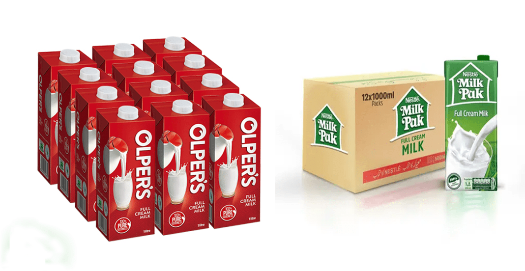 Olper’s and Milk Pak Prices Increase Latest Price in Pakistan