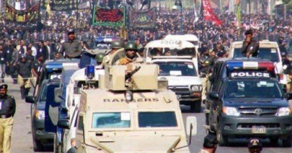 8th Muharram Juloos Begin Across Major Cities in Pakistan with High Security