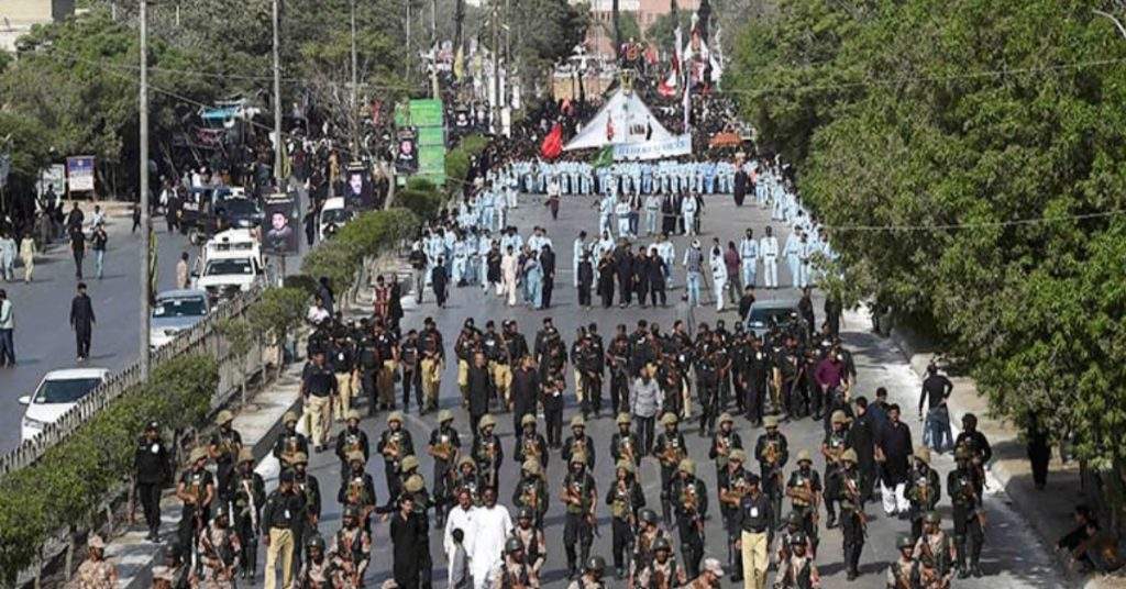 8th Muharram Juloos: Karachi Roads Sealed