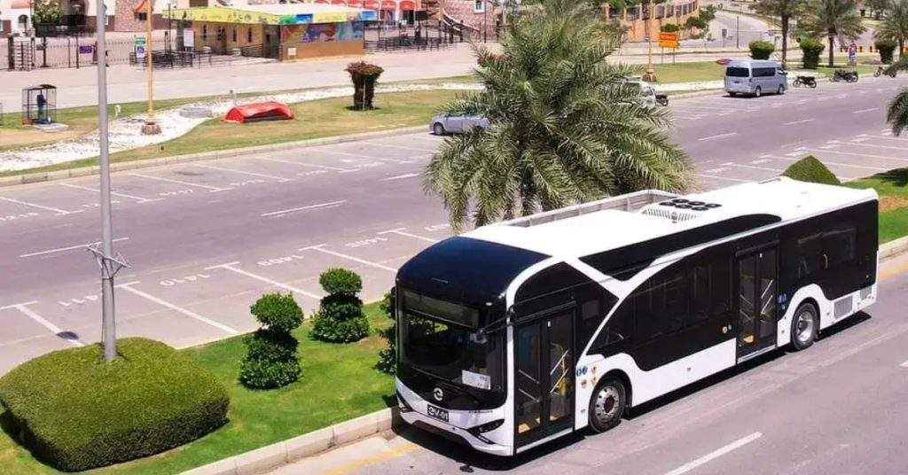 Electric Bus Karachi New Route: Numaish to Bahria Town EV-4