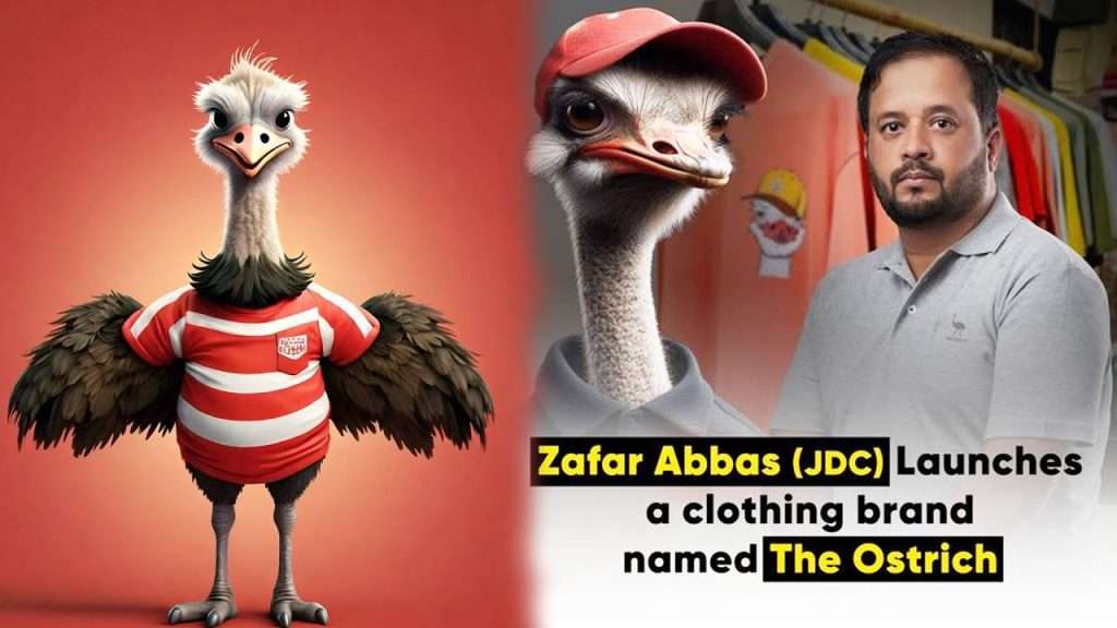 JDC Zafar Abbas Launched Clothing Brand Named Ostrich