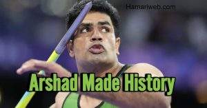 Arshad Nadeem Wins Gold at Paris Olympics 2024, Making History for Pakistan