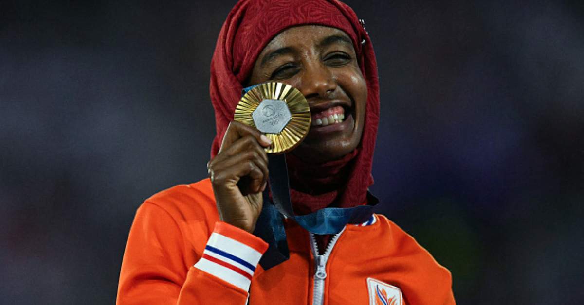 Paris Olympics 2024 Sifan Hassan Receives Gold Medal in Hijab Amid