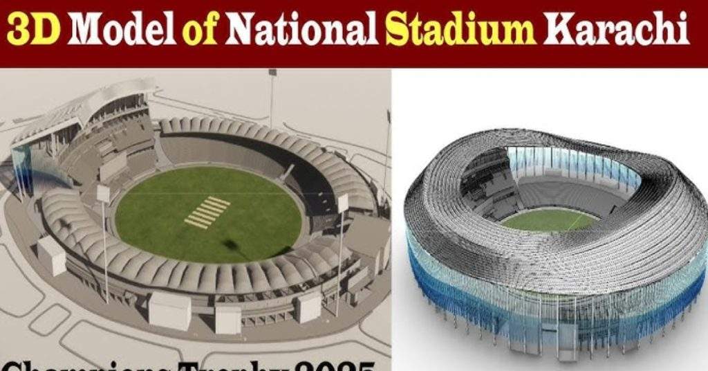 National Stadium Karachi’s New 3d Model is Ready for Ongoing Renovation