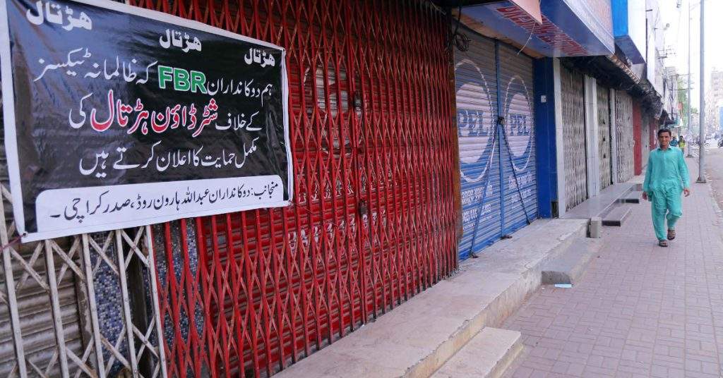 Shutter Down Strike Announced in Pakistan on August 28