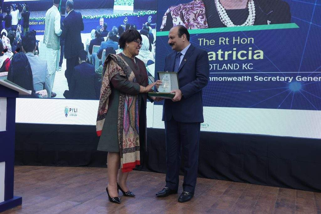 Commonwealth Secretary-General confers Rana Mashhood as “Commonwealth Year Youth Champion”